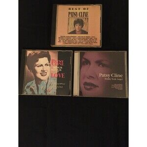 Three Patsy Cline CDs Best Of, Sings Songs Of Love, Honky Tonk Angel